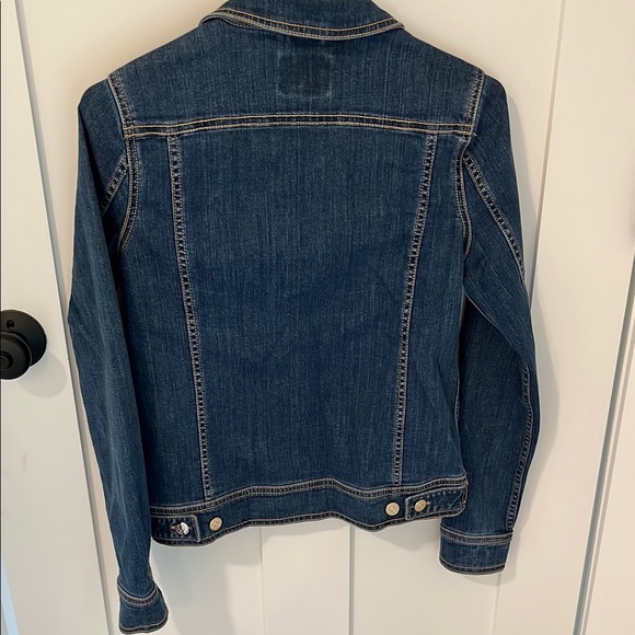 Kate Spade Blue Jean Jacket Timeless Design Medium Weight - Picture 4 of 8